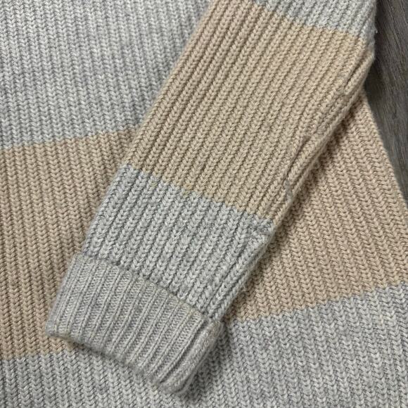 Tuckernuck Heather Broadway Stripe Mick Neck Sweater - Picture 3 of 7
